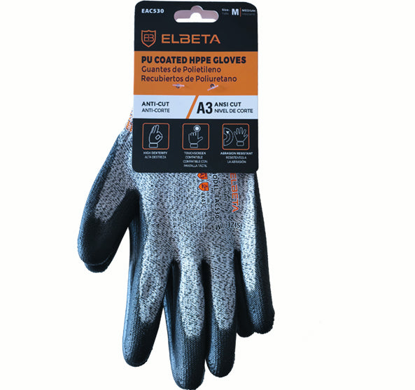 EAC530 A3 Cut Resistant Gloves - Ultra-Thin Precision Safety Gloves with Superior Grip