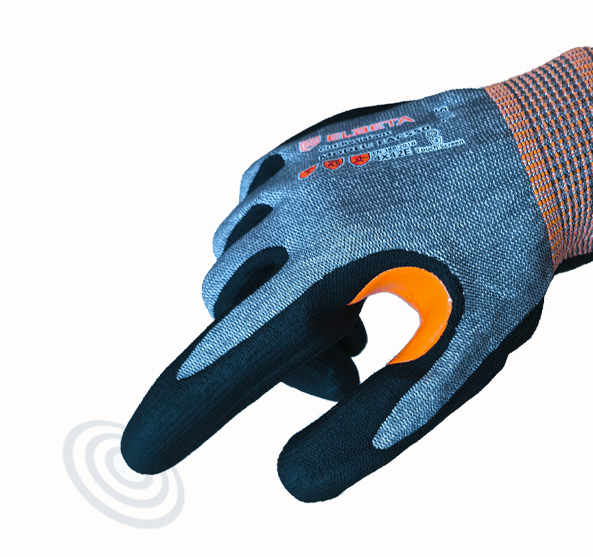 EAC550 A5 Cut Resistant Gloves - Premium Safety Work Gloves with Nitrile Coating