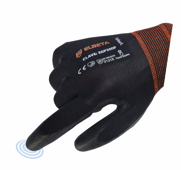 EGP300P PU Coated Polyester Work Gloves - Enhanced Durability for General Purpose