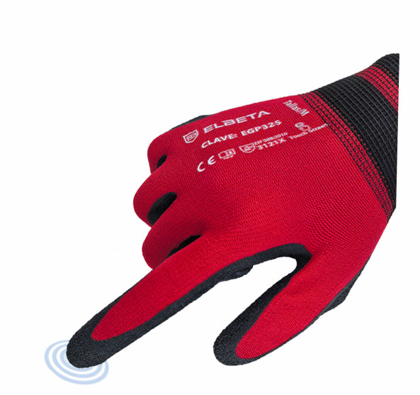 EGP325 Latex Coated Nylon Work Gloves - Lightweight Grip for Wet & General Work