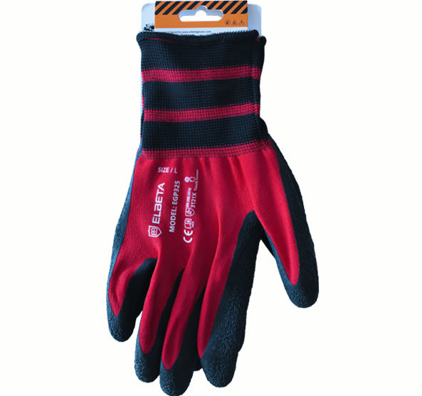 EGP325 Latex Coated Nylon Work Gloves - Lightweight Grip for Wet & General Work