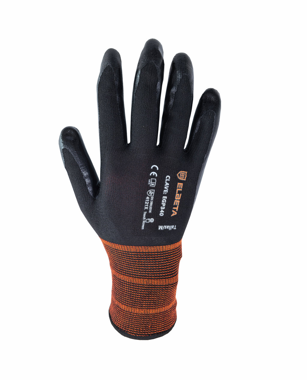 EGP340 Nitrile Coated Nylon Work Gloves - Superior Grip for Wet & Oily Conditions