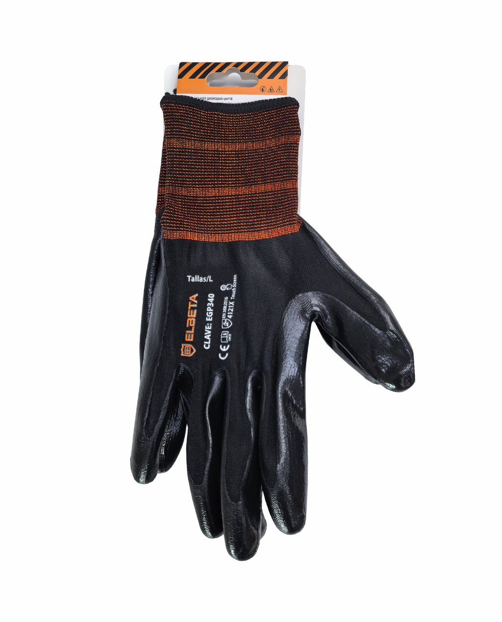 EGP340 Nitrile Coated Nylon Work Gloves - Superior Grip for Wet & Oily Conditions