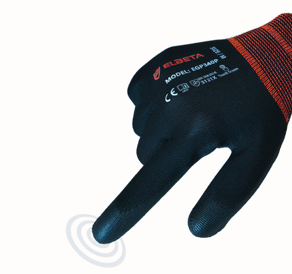 EGP340P Nitrile Coated Polyester Work Gloves - Heavy-Duty Grip & Durability