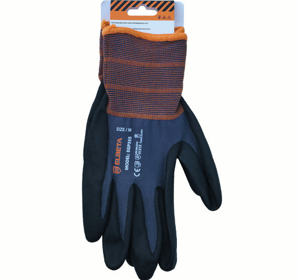 EGP355 Nitrile Coated Nylon Spandex Work Gloves - Premium Fit & Flexibility