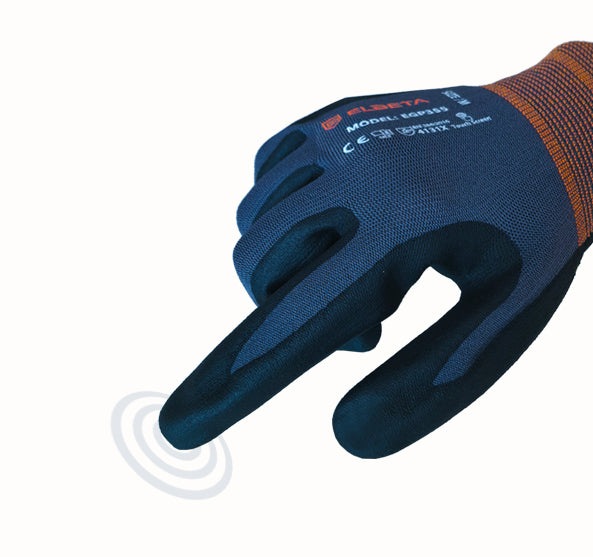 EGP355 Nitrile Coated Nylon Spandex Work Gloves - Premium Fit & Flexibility