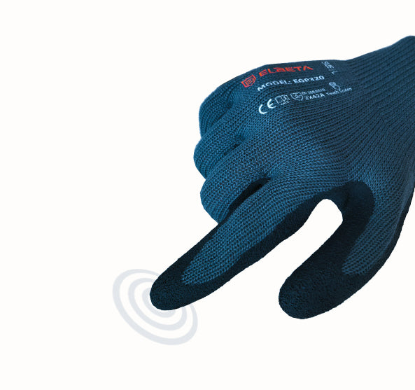 EGP320 Latex Coated Polyester Work Gloves - Maximum Grip for Rough & Wet Surfaces
